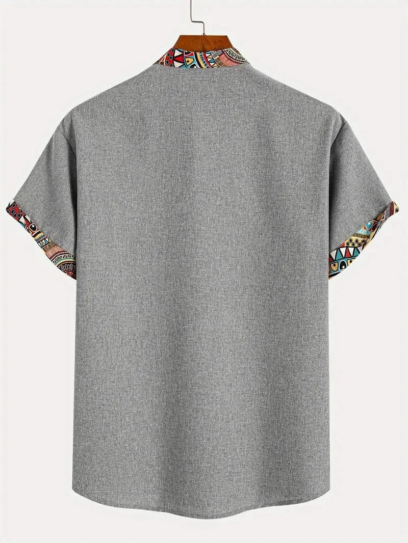 Lenoir Elegant Short-Sleeve Shirt