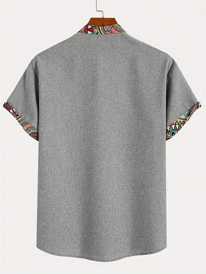 Lenoir Elegant Short-Sleeve Shirt