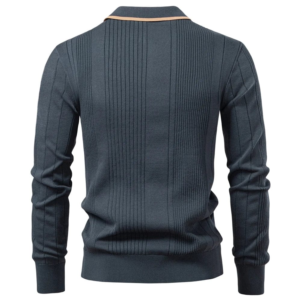 Riverton Contrast Cotton Polo