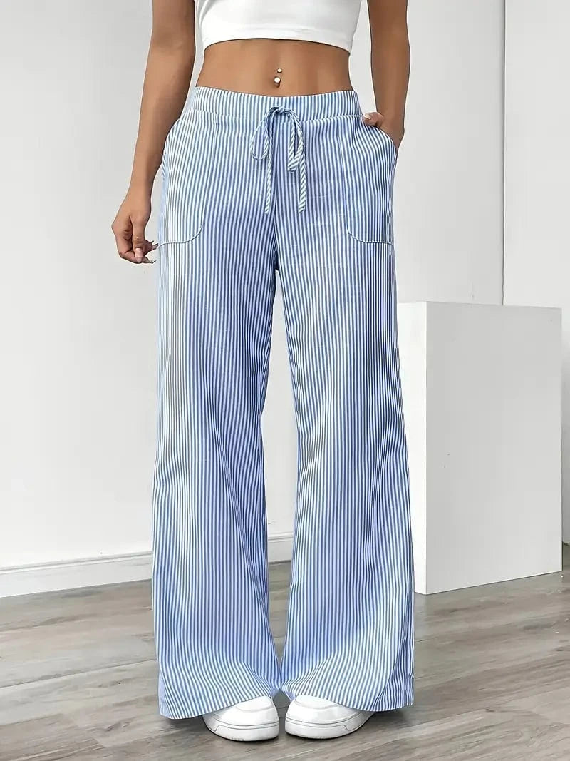 Louise Casual Striped Pants