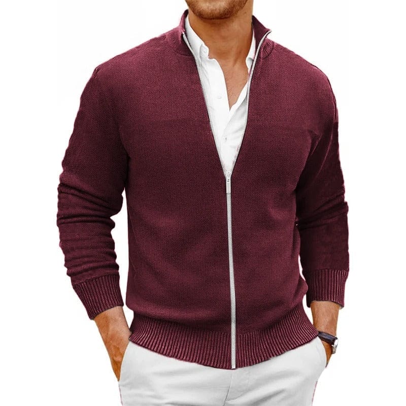 Ronan Classic Zip-Up Sweater