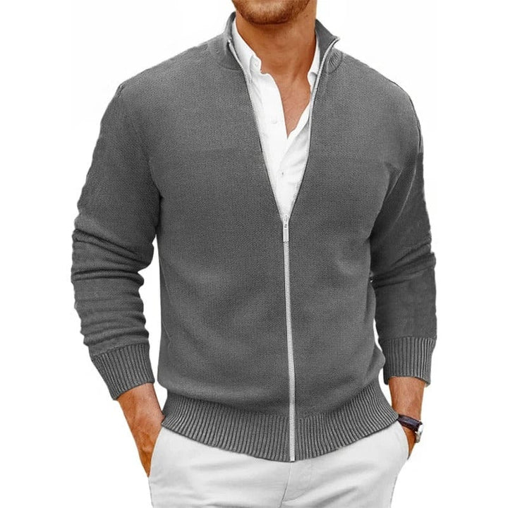 Ronan Classic Zip-Up Sweater