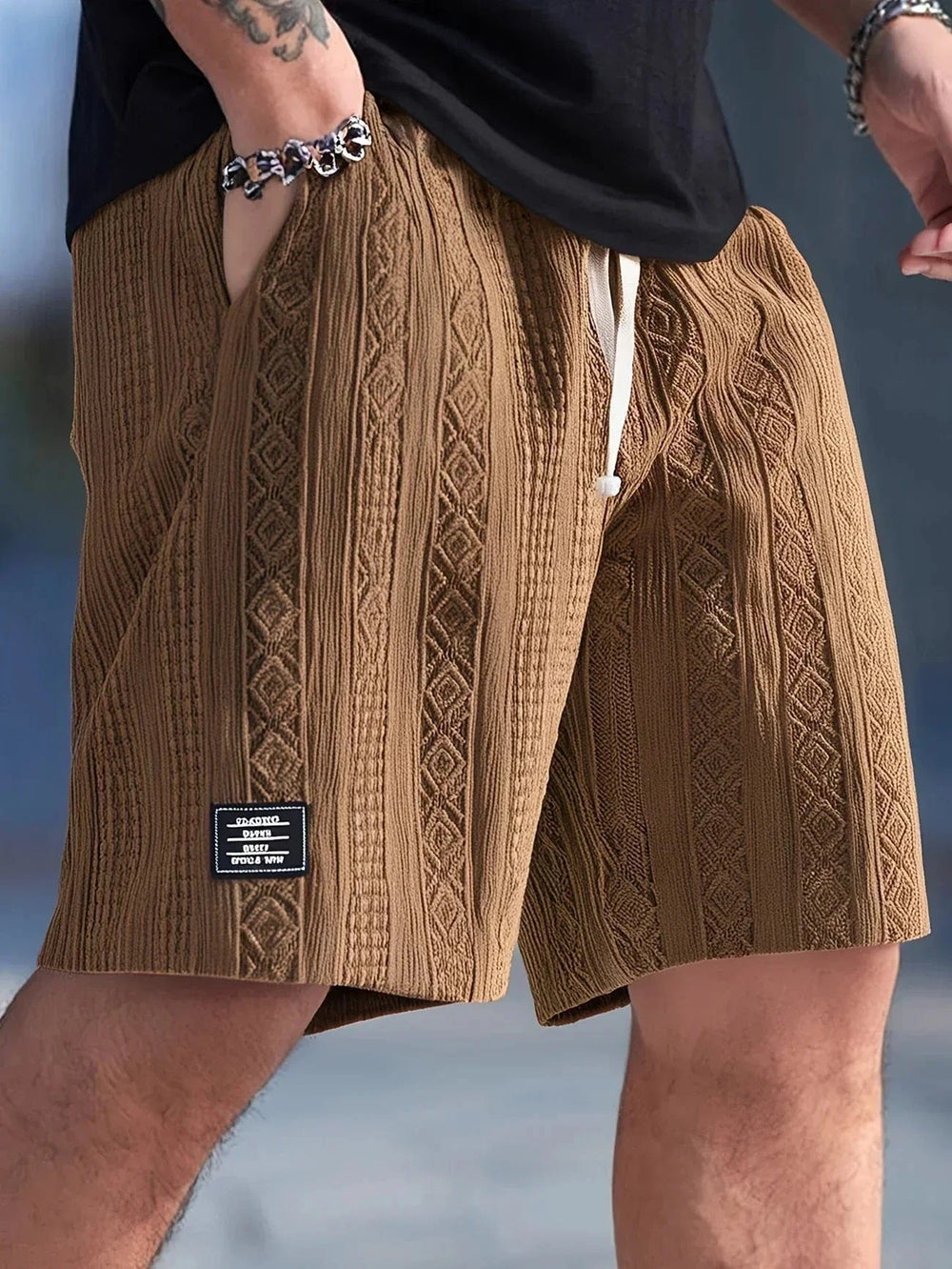 Andrew Shorts with Adjustable Drawstring Waist
