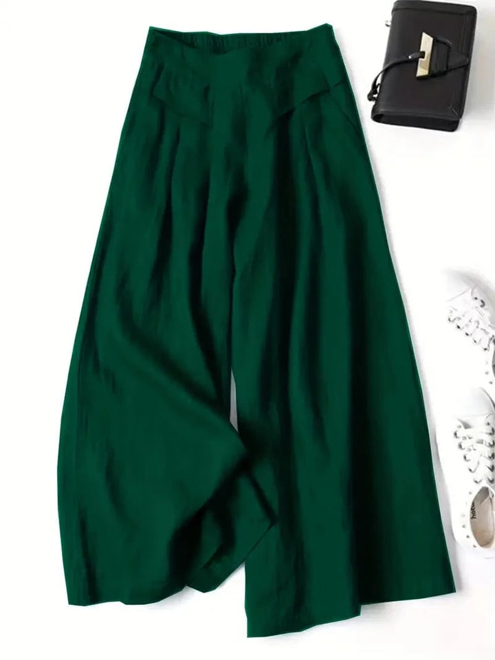 Anina Wide Leg Linen Pants