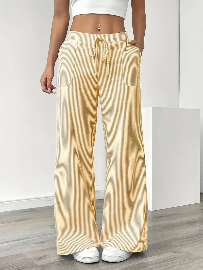 Louise Casual Striped Pants