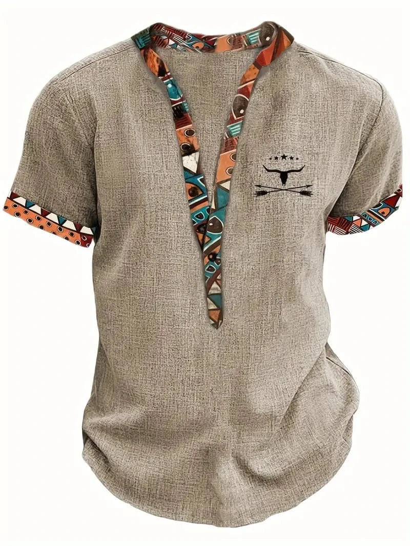 Lenoir Elegant Short-Sleeve Shirt