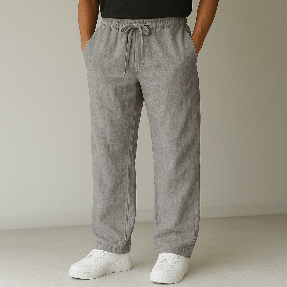 Pantalon Ademo En Lin