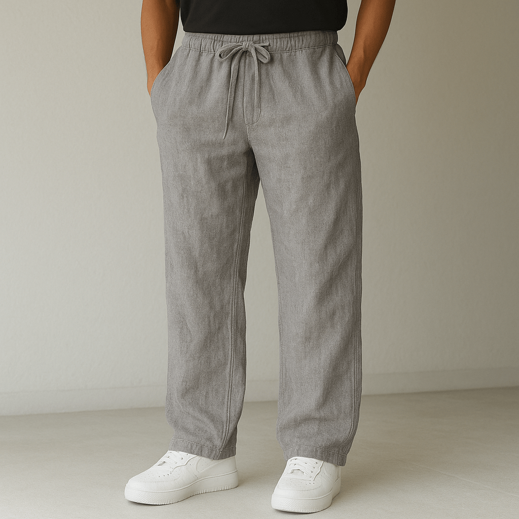 Pantalon Ademo En Lin