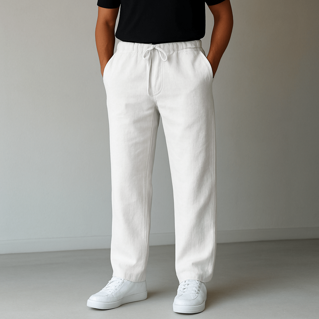 Pantalon Ademo En Lin