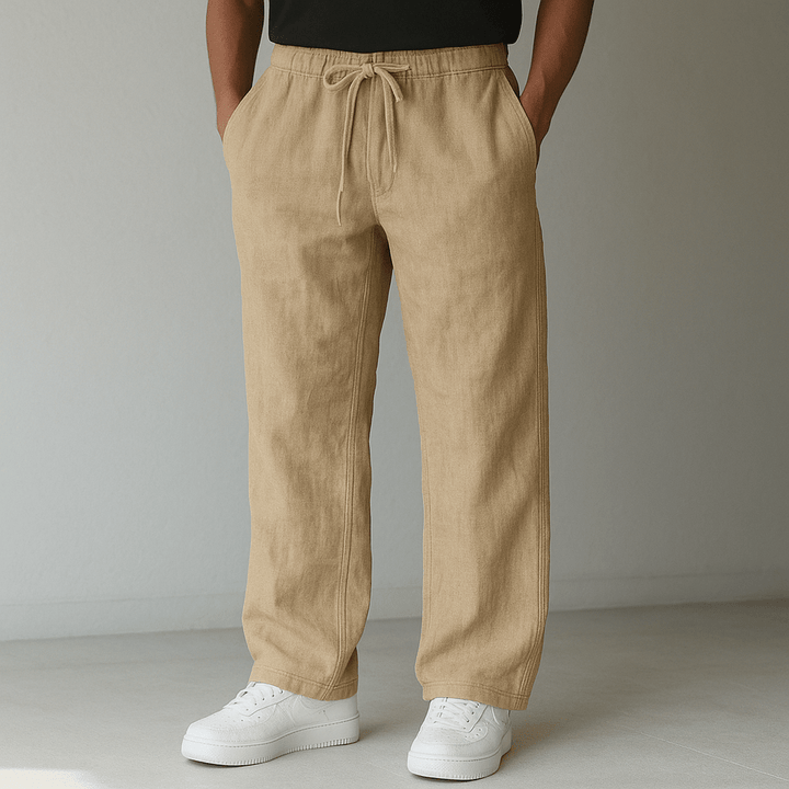 Pantalon Ademo En Lin