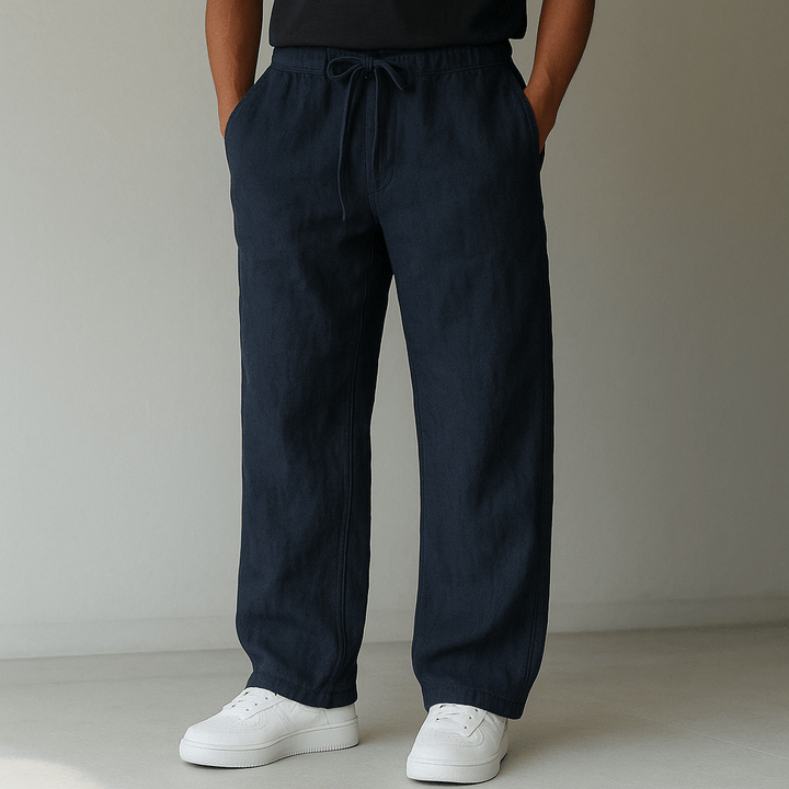 Pantalon Ademo En Lin