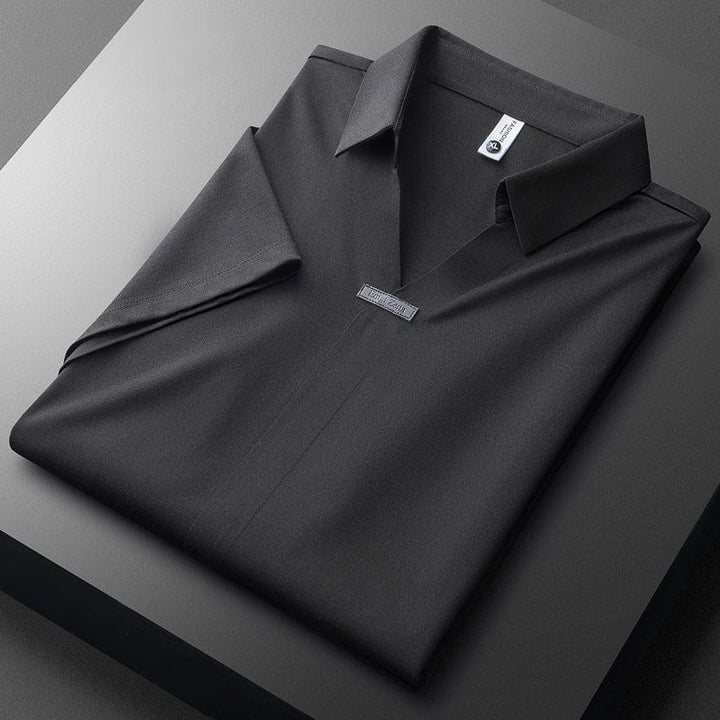 Cornelio Cotton Silk Polo Shirt