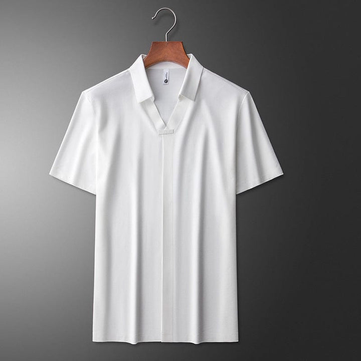Polo in Cotone e Seta Cornelio