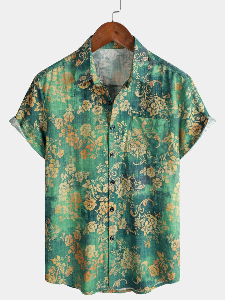 The Coral Cove Button-Up Shirt