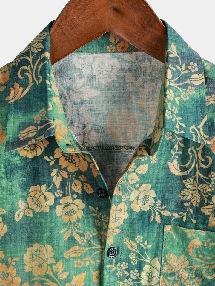The Coral Cove Button-Up Shirt