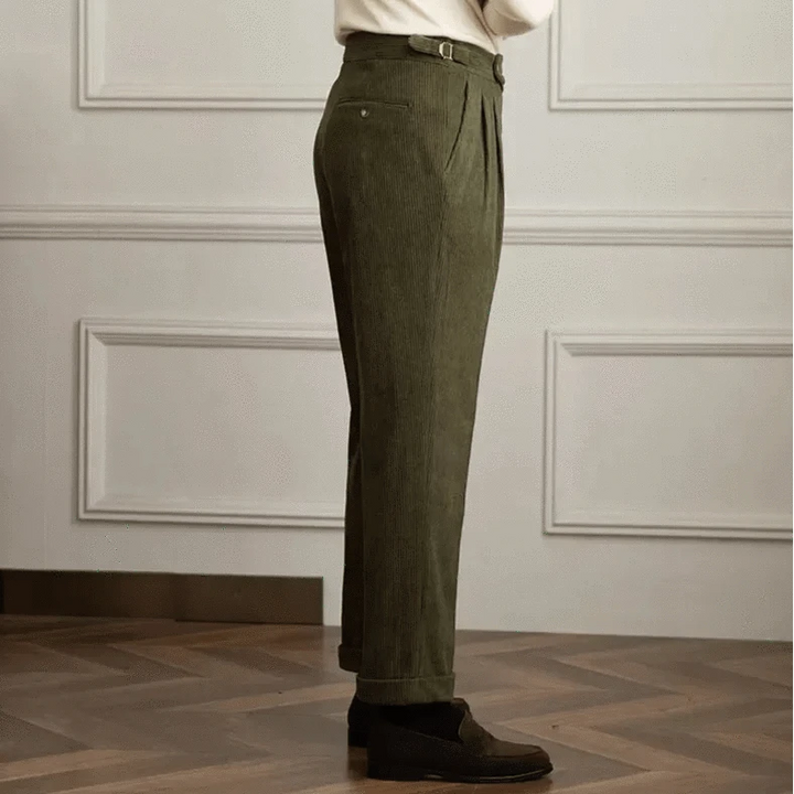 Rowan Cuffed Wale Trousers