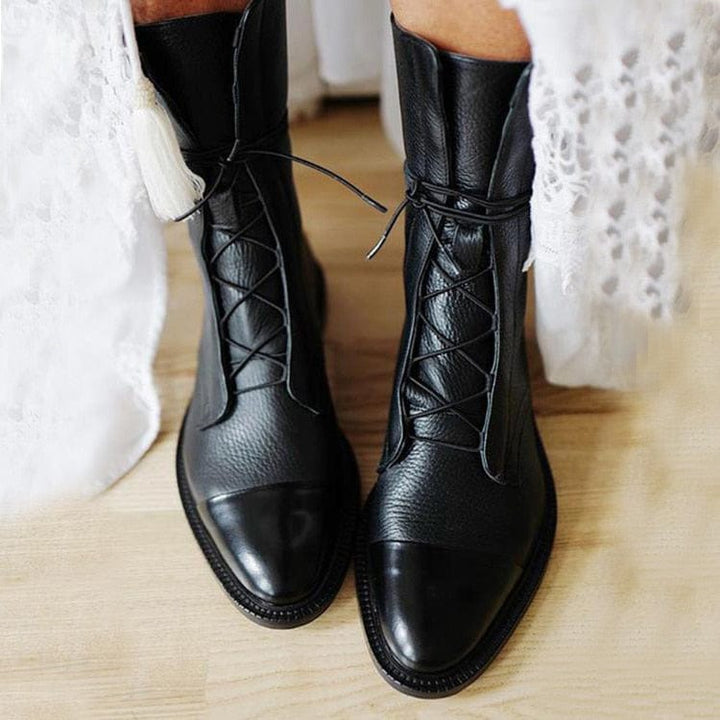 Amelia Classic Leather Boots