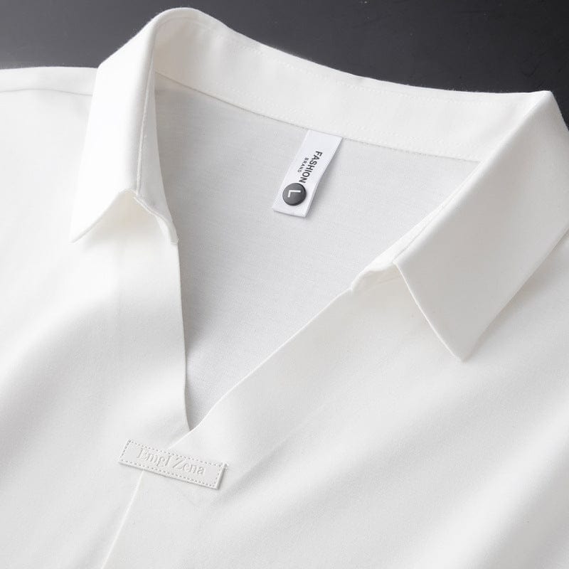 Cornelio Cotton Silk Polo Shirt