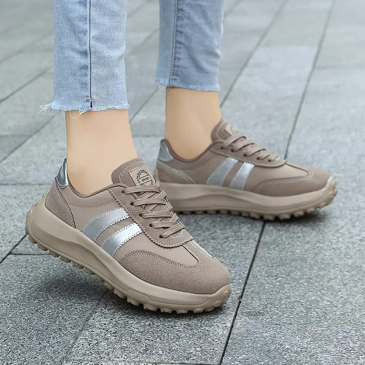 Anya Taupe Glide Sneaker