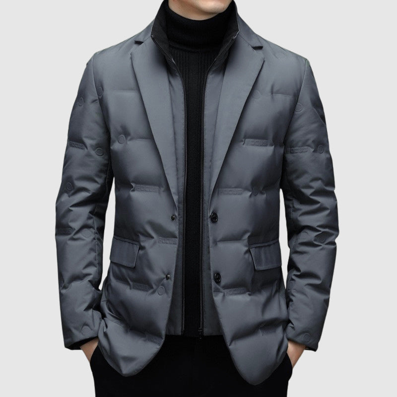 Ellis Zip-Insert Puffer Blazer