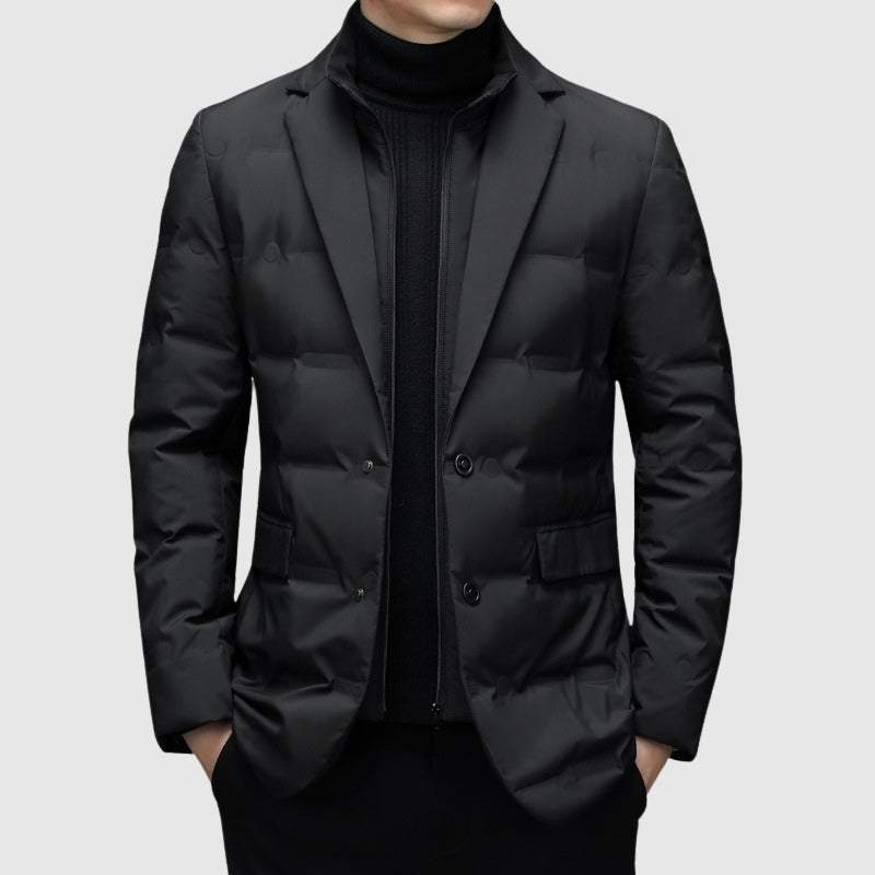 Ellis Zip-Insert Puffer Blazer