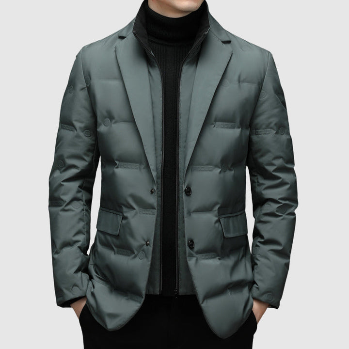 Ellis Zip-Insert Puffer Blazer