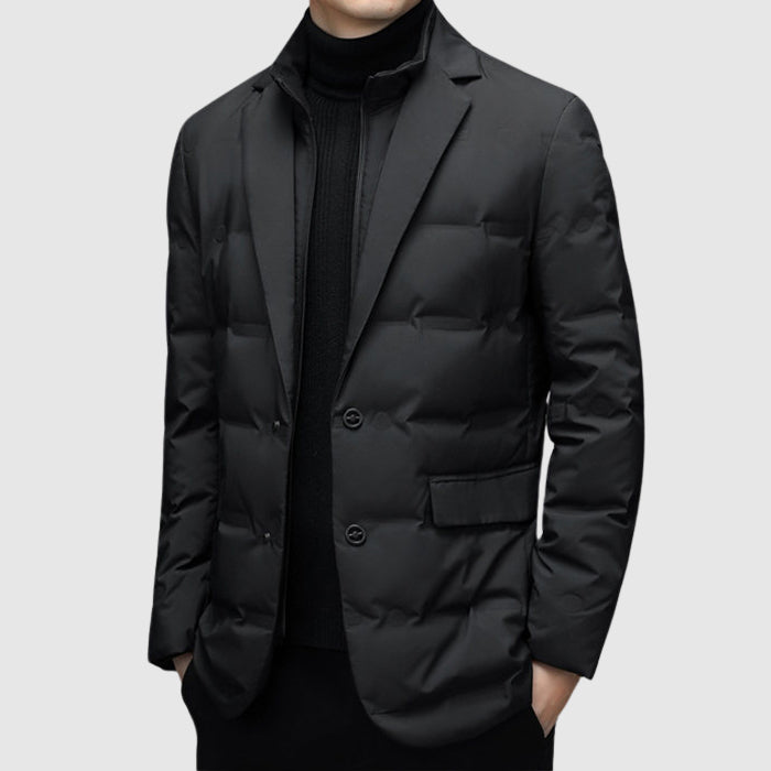 Ellis Zip-Insert Puffer Blazer
