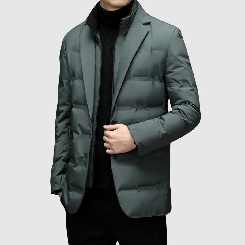 Ellis Zip-Insert Puffer Blazer
