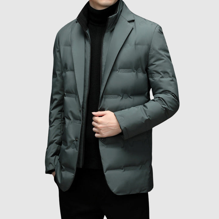 Ellis Zip-Insert Puffer Blazer