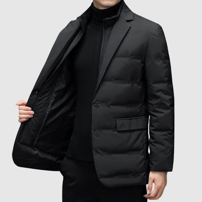 Ellis Zip-Insert Puffer Blazer