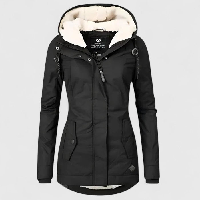 Seravia™ - Wasserdichte Winterjacke mit Kapuze