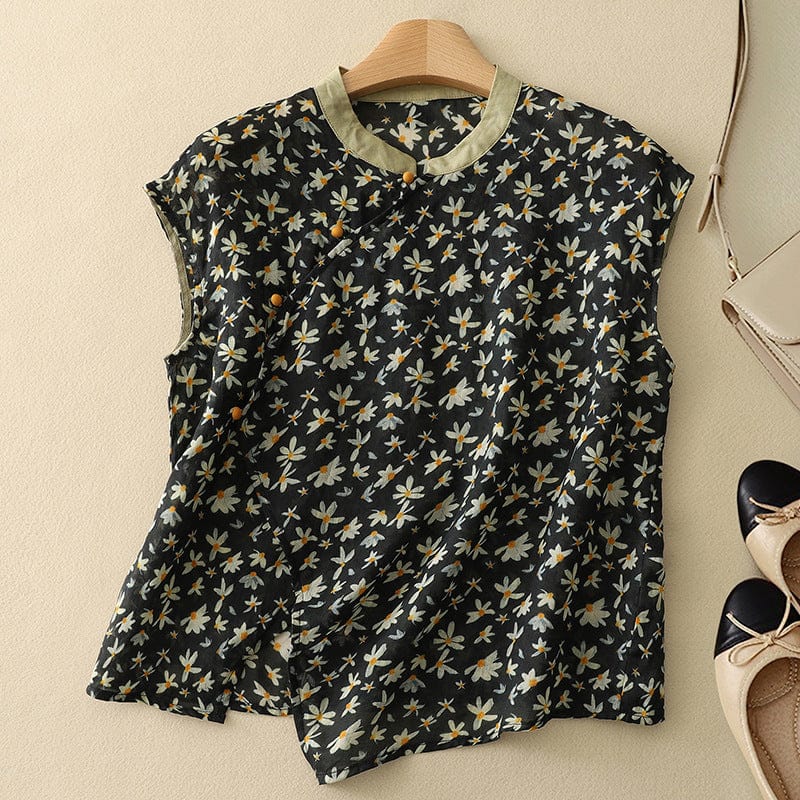 Amanda Linen Top Italian Design