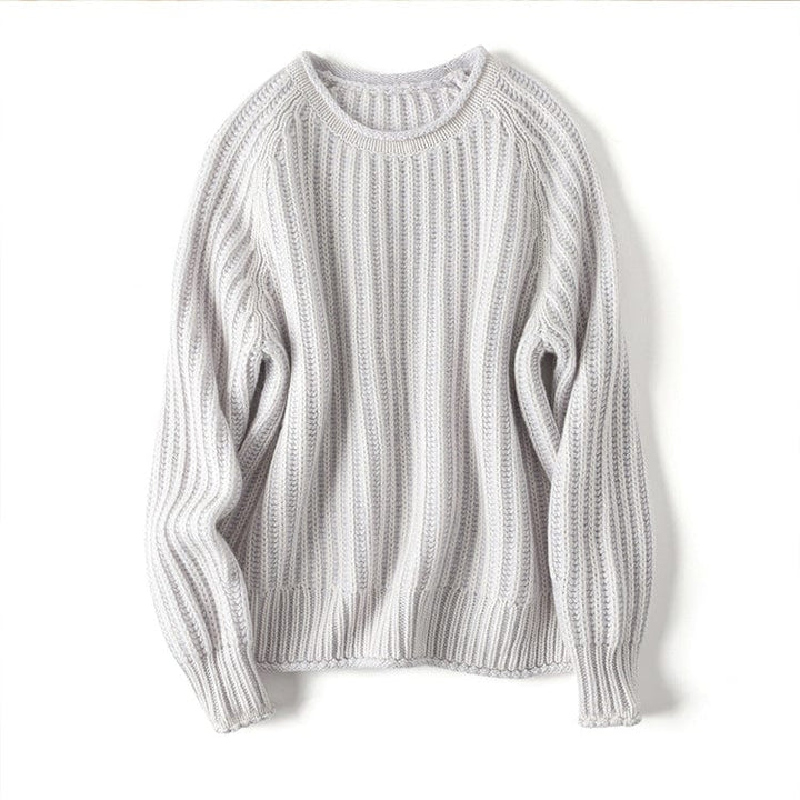 Serena Cashmere Relaxed Rib Sweater