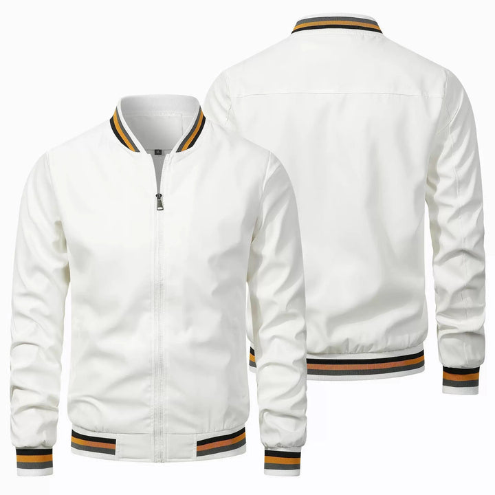 Vero Striped Collar Jacket