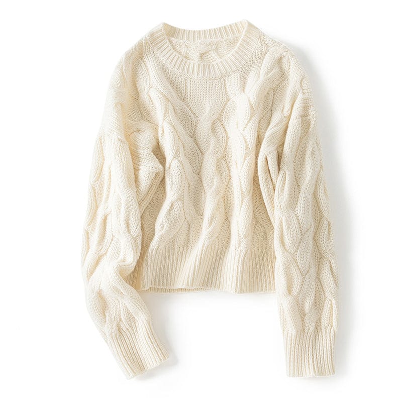 Celeste Cable Cashmere Sweater