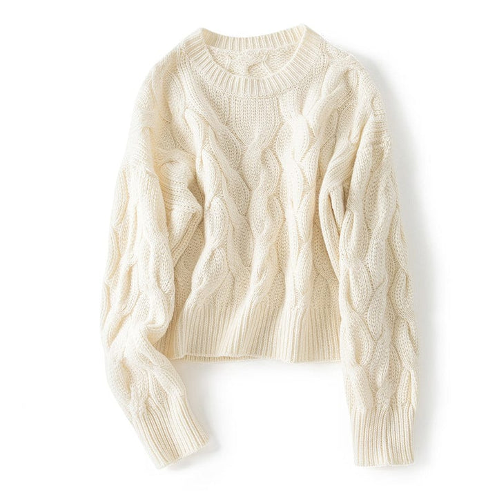 Celeste Cable Cashmere Sweater