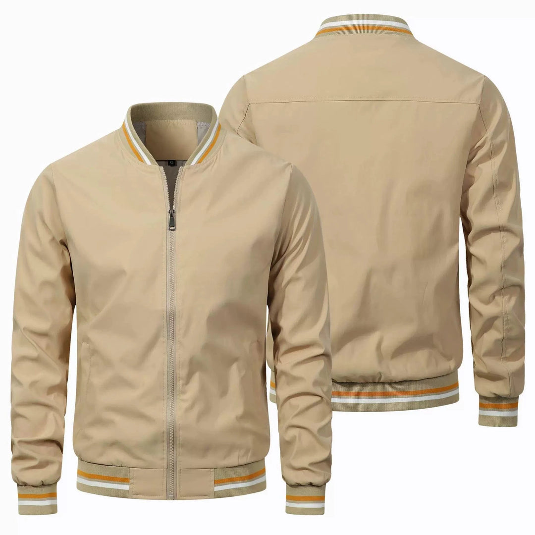 Vero Striped Collar Jacket