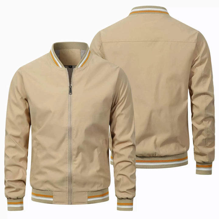 Vero Striped Collar Jacket