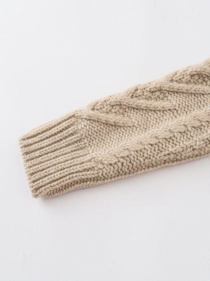 Vivienne Cashmere Cable Crewneck