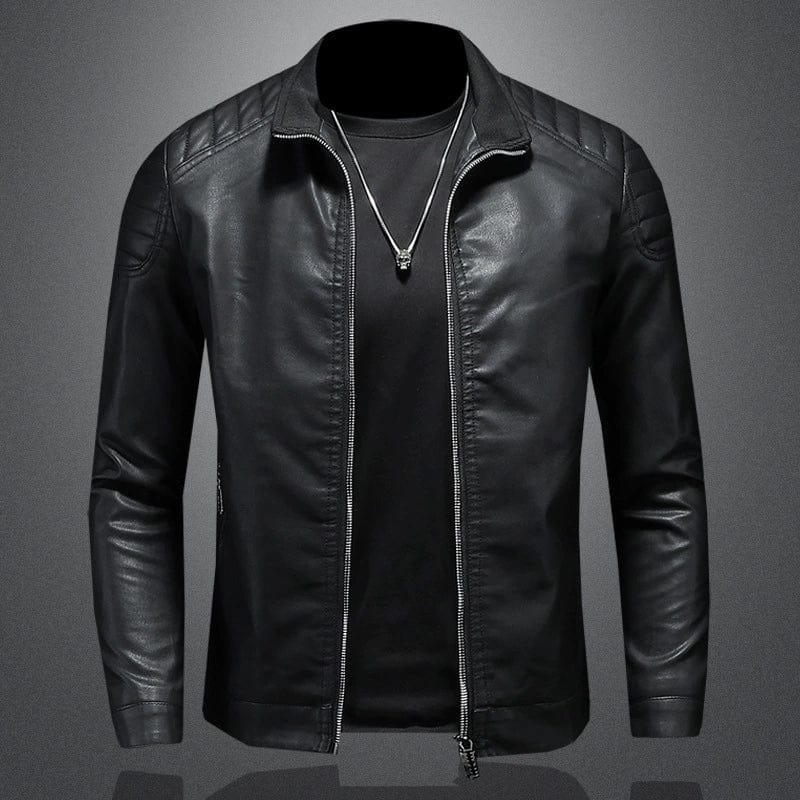 Viper  Quilted Leather Jacket