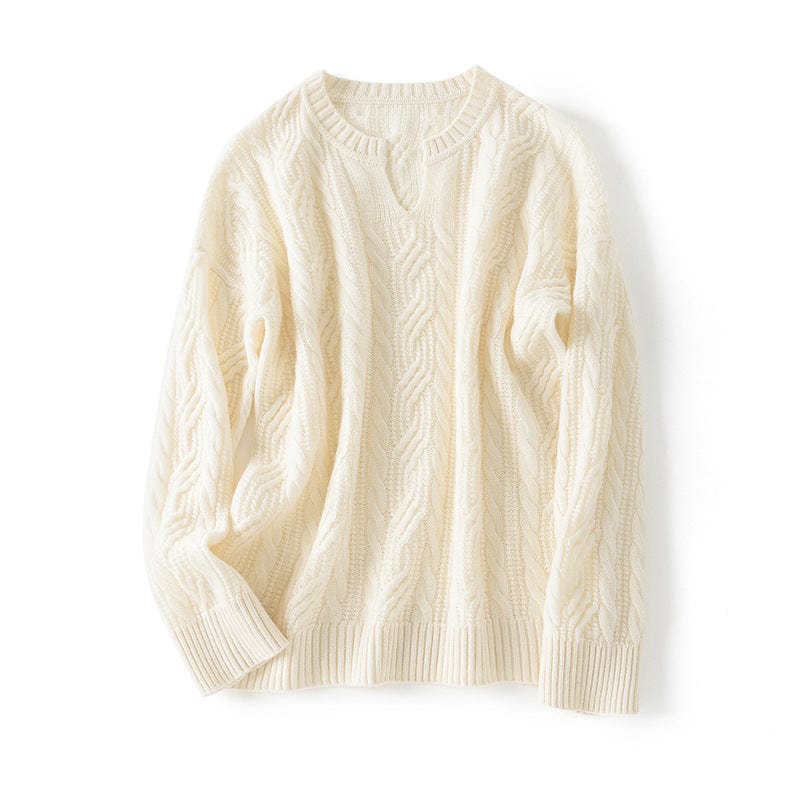 Celeste Cashmere Keyhole Sweater