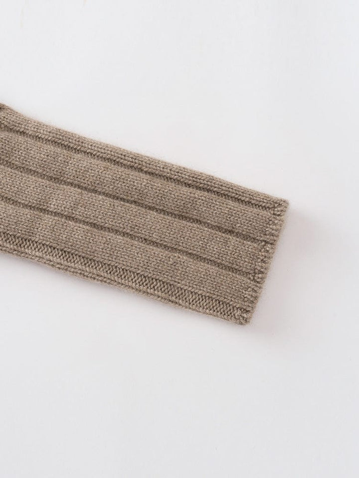 Marielle Cashmere Cropped Turtleneck