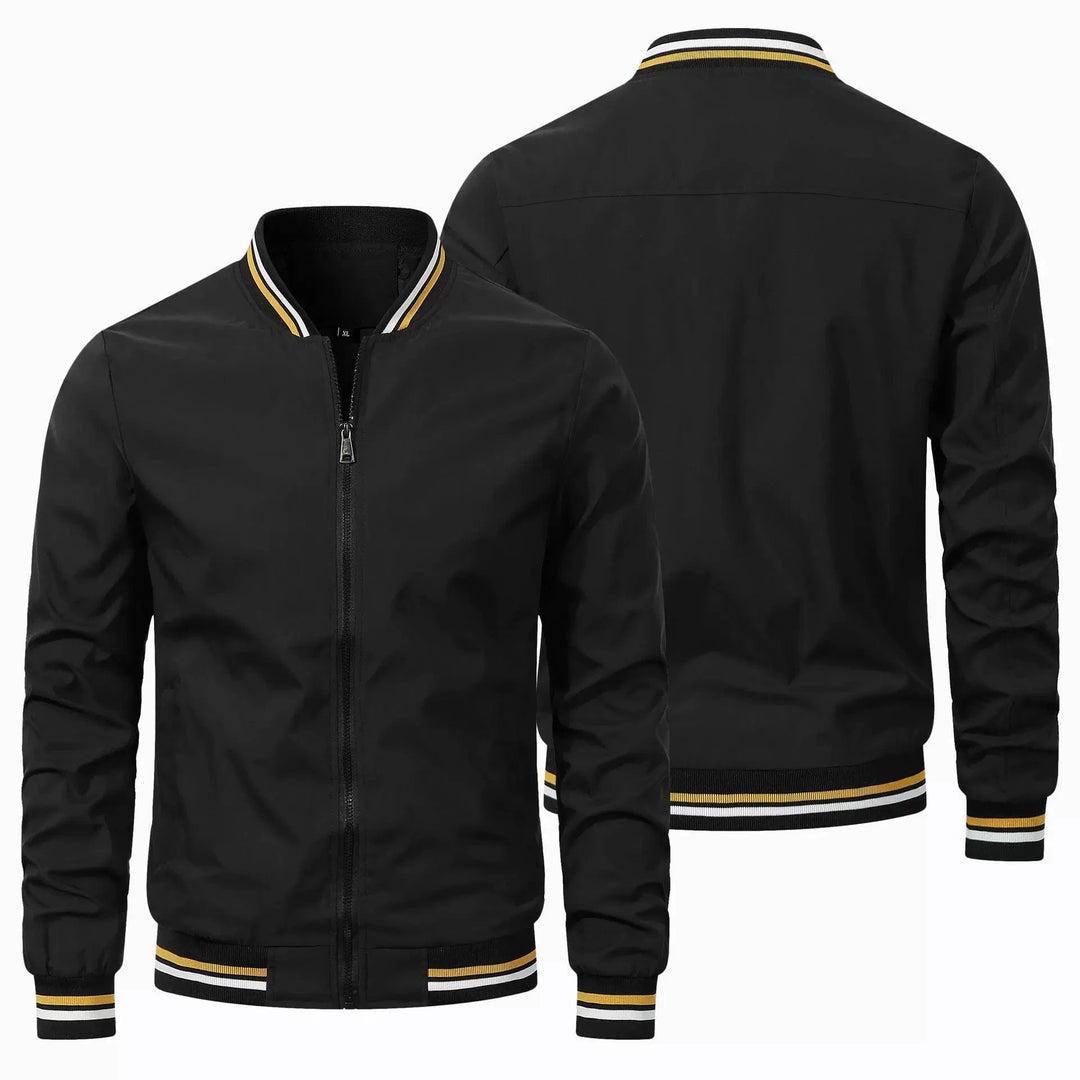 Vero Striped Collar Jacket