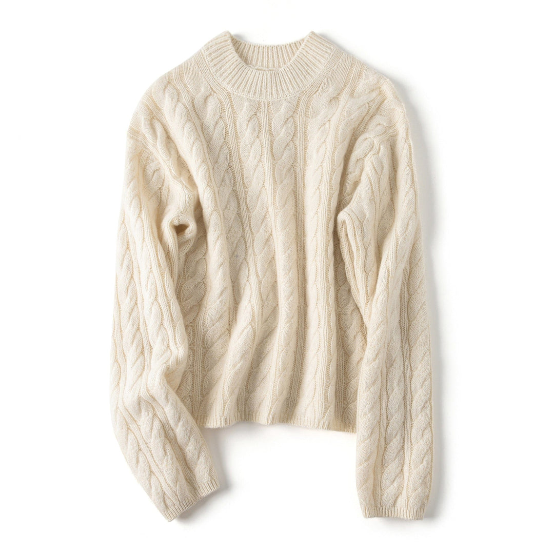 Isolde Cashmere Cable Sweater