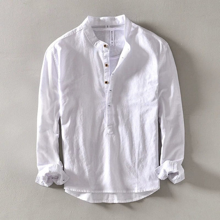 Lario Mandarin Collar Shirt