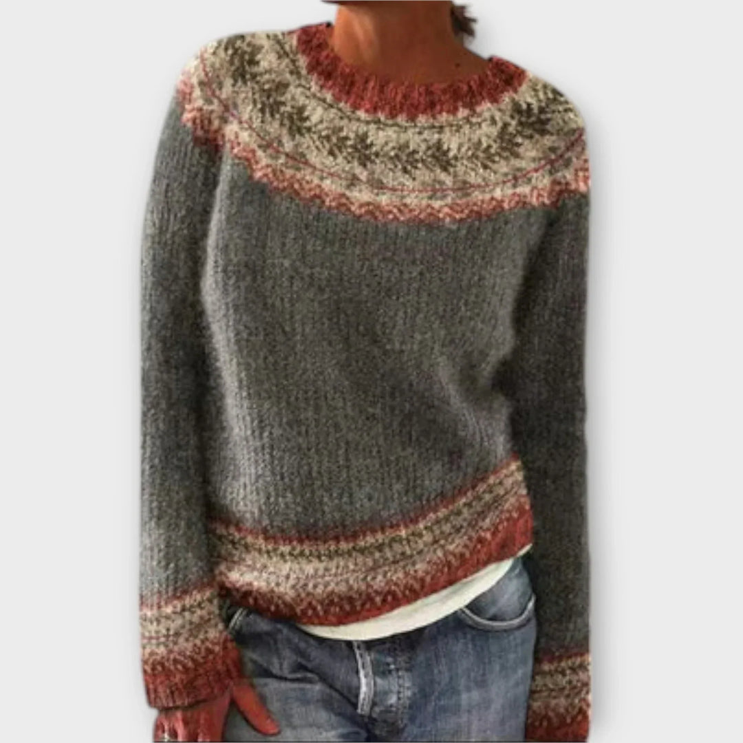 Emma Subtle Bloom Knit