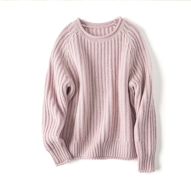 Serena Cashmere Relaxed Rib Sweater