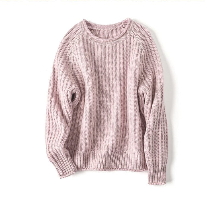 Serena Cashmere Relaxed Rib Sweater