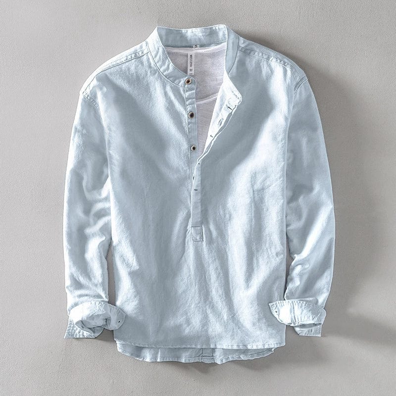 Lario Mandarin Collar Shirt