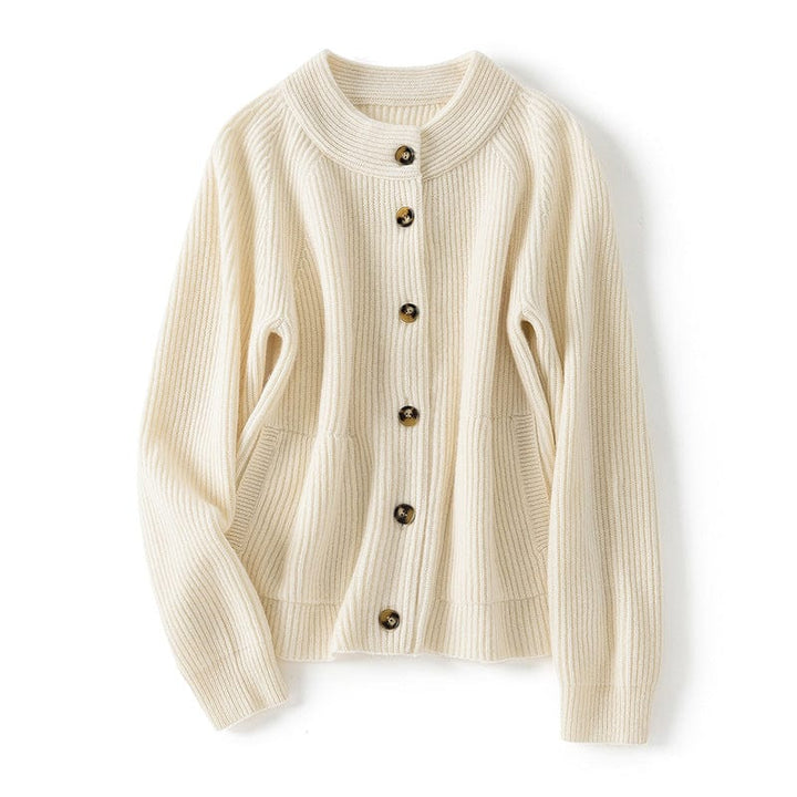Amélie Buttoned Cashmere Cardigan